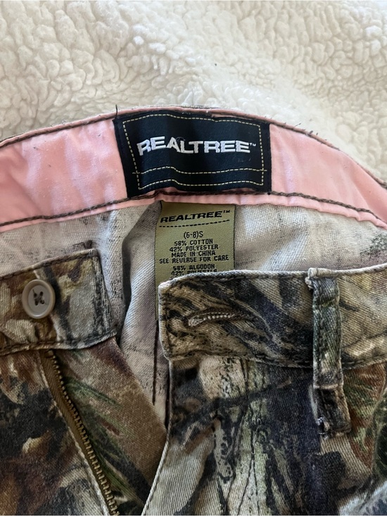 Realtree Denim - Realtree Women's Straight Leg Camo Jeans with Pink Waistband